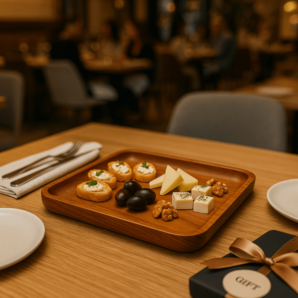 Decor Wood Serving Tray