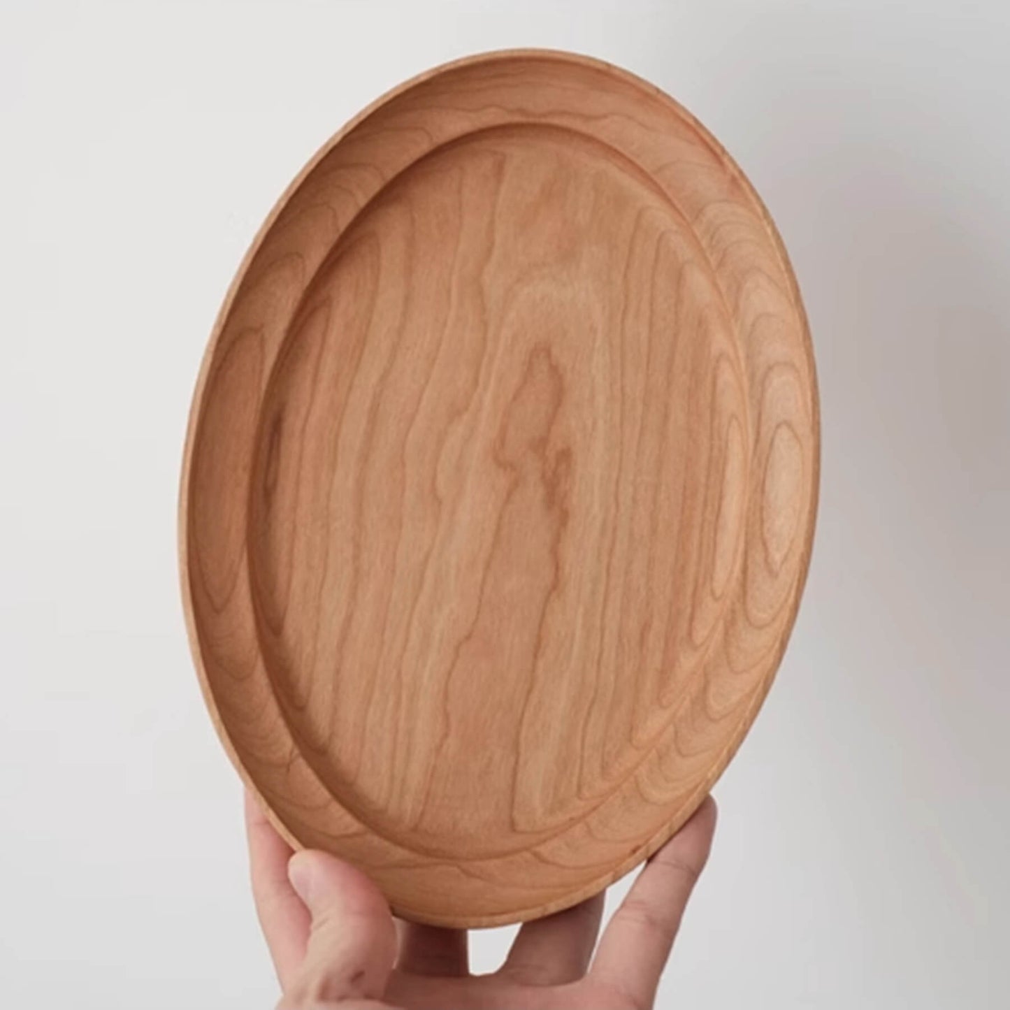 ovalwoodentray