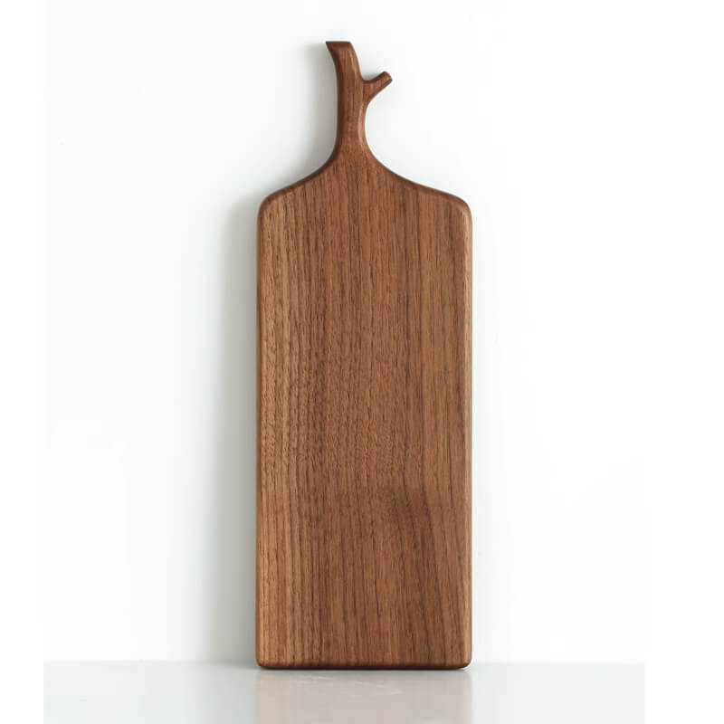 Antler Handle Wood Serving Board