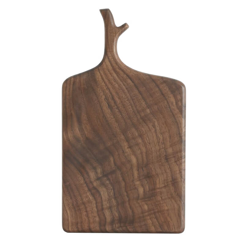 Antler Handle Wood Serving Board