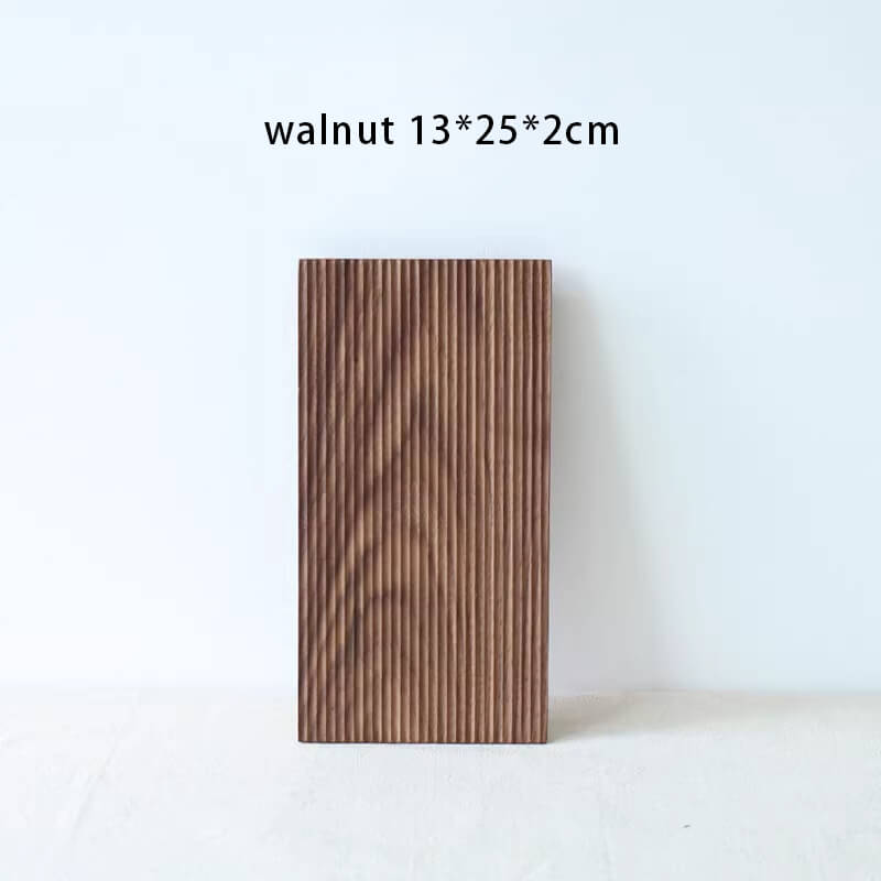 Handcrafted Walnut Square Serving Tray